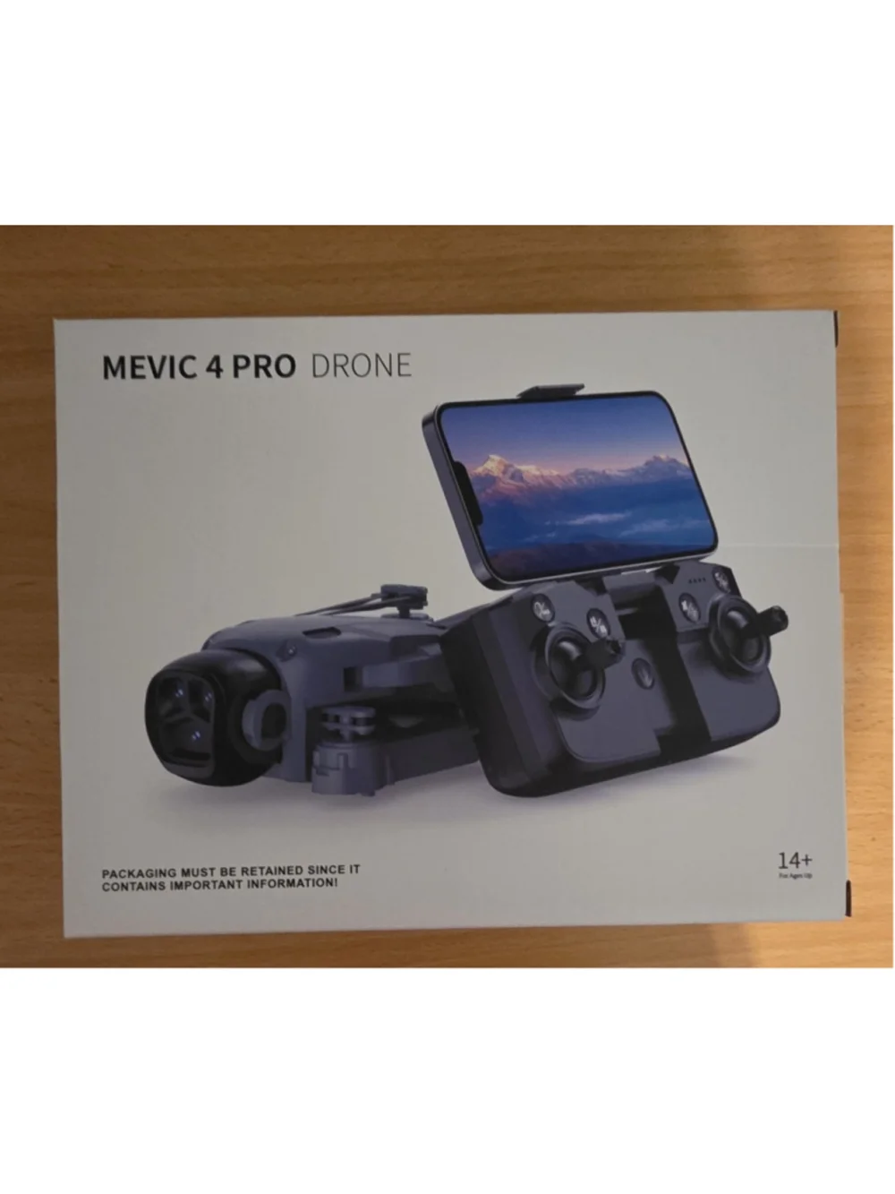 Unbranded S117 Max Mevic 4 Pro Drone One Size Grey Black